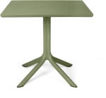Nardi Masa exterior Nardi Clip 80, h 75cm, 80x80cm, verde agave (40082.16.000)