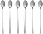 Ambition Set lingurita lunga latte 23cm, 6 piese, Como Silver (43668) Tacam