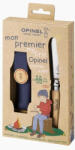 Opinel My First Zsebkés N°07, ajándék gravírozással, Bükkfa, övtokkal - rozsdamentes acél, 8cm - 05246 (05246)