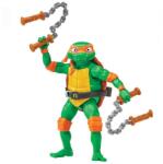 Nickelodeon Animation Michelangelo figura 14 cm kiegészítőkkel - Tininindzsa Teknőcök rajzfilm (83283CO-NARANCSSARGA)