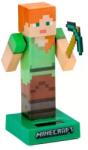 Microsoft Minecraft Alex figura 10 cm - ha napfény éri folyamatosan mozog (FF138)