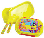  Műanyag szendvicsdoboz evőeszközzel - Play-Doh Happy