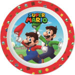  Mikrózható műanyag lapostányér - Super Mario