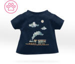 Takoy Szabásminta panel játék állatfigura ruha varrásához Basic póló - éjszakai vonat