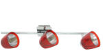 Landlite FELIX G929-3TU mennyezeti spotlámpa (piros), G9 foglalattal - cocona