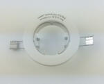 Landlite Egyes keret, GU5.3 (MR16) / GU10, fix, egyenes, fehér, max. 50W, spot keret (DL-57)