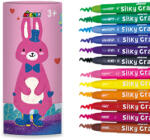 AVENIR Set creativ creta 3 in 1 cu poster de colorat cu iepuras