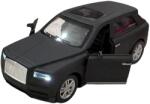 DIECAST Rolls Royce Cullinan 2019 Black (replica) cu lumini si sunete scala 1/431/43 (37160)