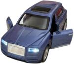 DIECAST Rolls Royce Cullinan 2019 Blue (replica) cu lumini si sunete scala 1/431/43 (37168)