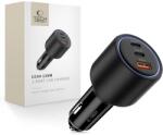 Tech-Protect Incarcator Auto Tech-protect Cc04 3-port Car Charger Pd130w Black
