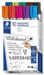 STAEDTLER Táblamarker készlet, 2 mm, kúpos, STAEDTLER "Lumocolor® 351", 10 különböző szín (TS351B10) - jatekotthon
