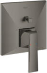  Grohe Allure Brilliant egykaros, 2 utas falba építhető zuhanycsaptelep csiszolt kemény grafit (24072AL0)