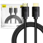 Baseus 026188 Baseus High Definition Series HDMI 2.1 kábel, 8K 60Hz, 3D, HDR, 48Gbps, 2m (fekete) (026188)