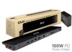 Club 3D Notebook Dokkoló - CSV-1564W100 (100W, 3.2 USB-C to 3xUSB-A 3.2, 5x USB-A, HDMI, PD, VGA, RJ45, SD, Micro SD, 3, 5 (CSV-1564W100) - wincity