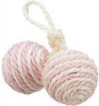 TRIXIE 2 Balls on a Rope - kötél játék (labda) macskák részére (Ø4.5cm) (028-4077)