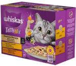 Mars-Nestlé Whiskas TastyMix - Nedves eledel (csirke-zöldség, bárány, pulyka szószban) macskák részére (12x85g)