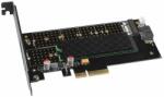 AXAGON PCEM2-DC PCIe NVMe+SATA M. 2 Adapter (PCEM2-DC) - oneclick