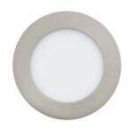 EGLO LED panel , süllyesztett , 5.4W , CCT , dimmelhető , 12 cm , kerek , matt nikkel , IP44 , EGLO Connect. Z , Zigbee , FUEVA-Z , 900112 (900112)