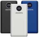ADATA Akkubank - P20000QCD 20000mAh (Powerbank, 2xUSB-A, 1xUSB-C, kijelző, fekete) (AP20000QCD-DGT-CBK) - digitalgo