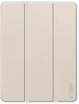Tokgalaxis Tablettok iPad Air 5 (2022, 10, 9 coll) kompatibilis - homok színű smart case ceruza tartóval (TG-FD5906302309900-2)