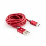 SBOX USB-TYPEC-15R USB kábel 1, 5 M USB A USB C Vörös (SBOX SX-536312)