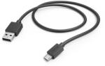 Hama 00201584 USB kábel USB 2.0 1 M Micro-USB A USB A Fekete (201584)