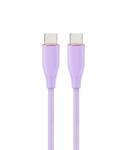 Gembird CC-USB2S-CMCM-1.5M-P USB kábel USB 2.0 1, 5 M USB C Lila (CC-USB2S-CMCM-1.5M-P)