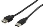 Nedis CCGP60010BK02 USB kábel USB 2.0 0, 2 M USB A Fekete (VLCP60010B02)