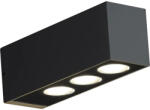 Klausen Aplică LED exterior Hunter 3x3W 780 lumeni IP54, negru (KL121058)