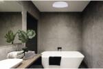 Klausen Plafonieră cu LED integrat Full 18W 1450 lumeni, pentru baie IP54, plastic alb (KL 151009)