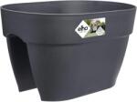 elho Vibia Campana korlát virágcserép 39 cm x 26 cm x 22 cm antracit