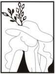  Vas fali panel elegáns -a- 60x1x80cm (032351000A)