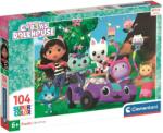 Clementoni Детски пъзел Clementoni din 104 piese - Casa de păpuși a lui Gaby, 2025 (25034) Puzzle
