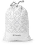 Brabantia Saci de gunoi Brabantia PerfectFit Touch/Push/Big Bin N 1005488, Dimensiune H, 50-60 L, 30 buc, alb (1005488) Cos de gunoi