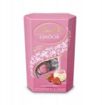 Lindt Lindor Strawberry Cornet 200G Srp (8003340097619)