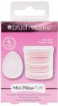 Brushworks Bureti mini pentru aplicarea machiajului, 6 bucati, Brushworks