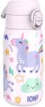 ION8 Бутилка за вода Ion8 Print, метална, 400ml, ЕДНОРОЗИ (32032-А-ЕДНОРОЗИ)