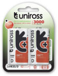 Uniross D/góliát akkumulátor 1, 2 V 3000 mAh (2 db) (UH2D3000)
