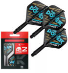 Target Darts toll és szár egyben Target K-Flex Phil Taylor, no2 toll és rövid szár