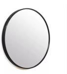 Viva AURA DELTA fürdőszoba tükör - érintőkapcsolóval - FEKETE - LED - KEREK- átmérő 60 cm (83440010)