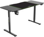 GAMEMAX Birou Gaming BGGMD140CELV2, 72-117 cm, Max. 80 kg, Negru (BGGMD140CELV2) - pcone