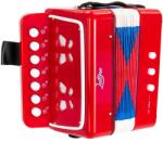 Latone Akordino Acordeon cu butoane Red (<![CDATA[AKORDINO-RD]]>)