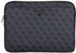 GUESS PU 4G Triangle Logo Sleeve 14" laptop táska, fekete (GUCS14ZP4DPTK)