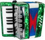 Latone AccordiStar Acordeon cu clape Verde (ACCORDISTAR-GN)