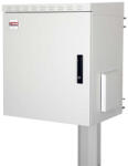 Lande LN-SBO-IP5509U6045-LG SAFEbox 19" 9U 600x450 kültéri szürke fali rack szekrény