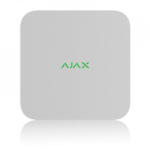 Ajax Systems NVR WH 16 csatornás fehér digitális videórögzítő - ipkameradiszkont