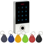  CONTROL KIT-CON-FP1 érintőgombos kültéri ujjlenyomatolvasós RFID kódzár - ipkameradiszkont