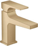 Hansgrohe Metropol, mosdócsaptelep 100 Push-Open kifolyóval, szálcsiszolt bronz, 32500140 (HAN-32500140)