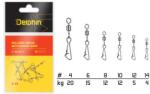 Delphin Rollings swivel with hooked snap-bn/10 (969B03010) - epeca