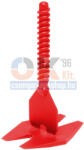 RUBI Cyclone Csavaros szintező Talp 1000 db, 3mm fuga, 3-20 mm laphoz (ru35946cs4) (ru35946cs4)